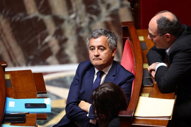 Le ministre de la justice, Gérald Darmanin, à la séance de questions au gouvernement, à l’Assemblée nationale, à Paris, le 21 juillet 2026. - Abdul Saboor / REUTERS