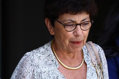 Environment Minister Monique Barbut, at the Elysée Palace, on July 22, 2026.