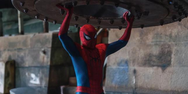 Tom Holland (Peter Parker et Spider-Man) dans «&nbsp;Spider-Man&nbsp;: A brand new day&nbsp;», de Destin Daniel Cretton.