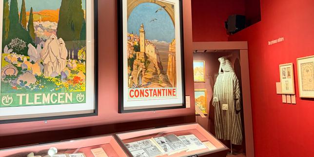 Vue de l’exposition «&nbsp;Corsica-Maghreb, une histoire en miroir&nbsp;(1830-2026)&nbsp;», au Musée de Bastia, en juillet&nbsp;2026. 
