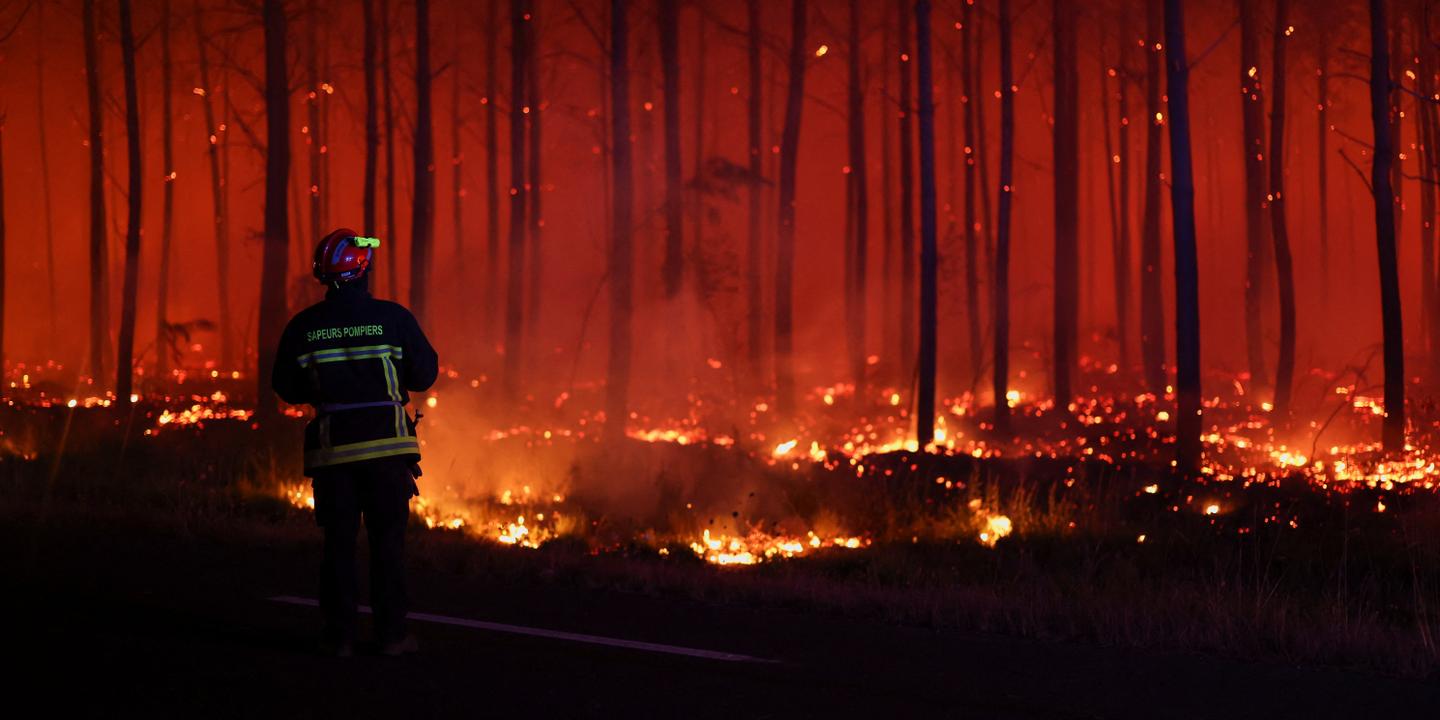 Gironde : 2 000 hectares brûlés, des milliers d'évacués