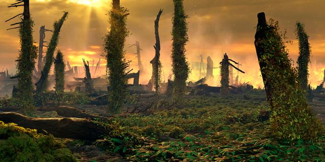 Il y a 200 millions d’années, un réchauffement climatique enflammait des savanes de fougères