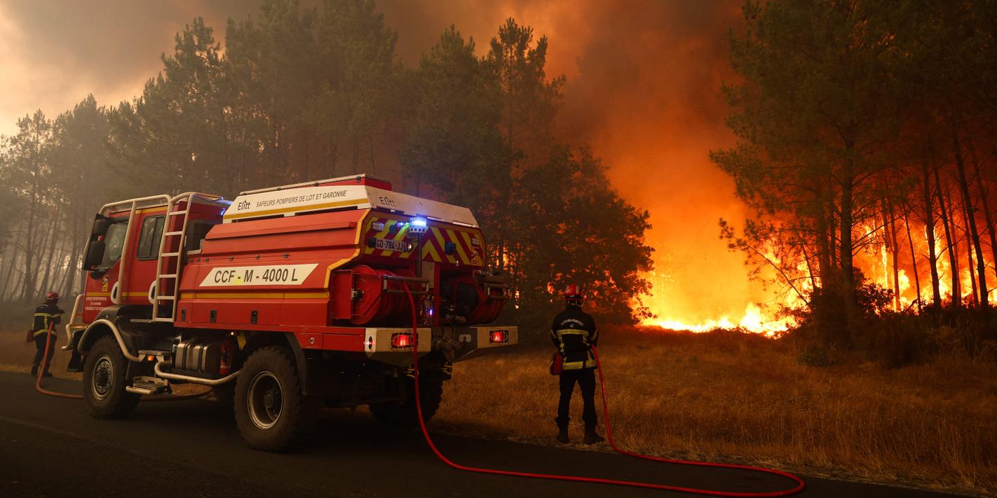 Incendie en Gironde : un feu imprévisible et hors norme