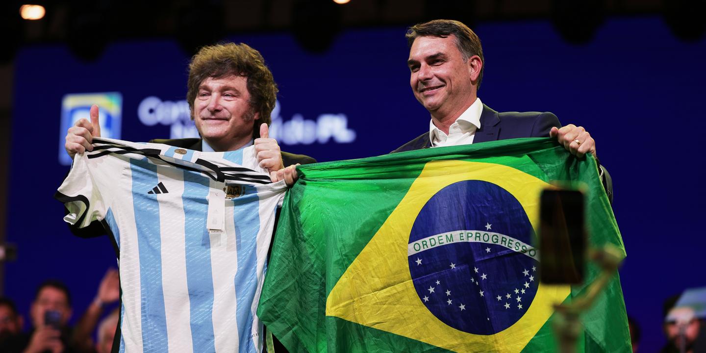 Au Brésil, « l’héritier » Flavio Bolsonaro investi pour la présidentielle d’octobre