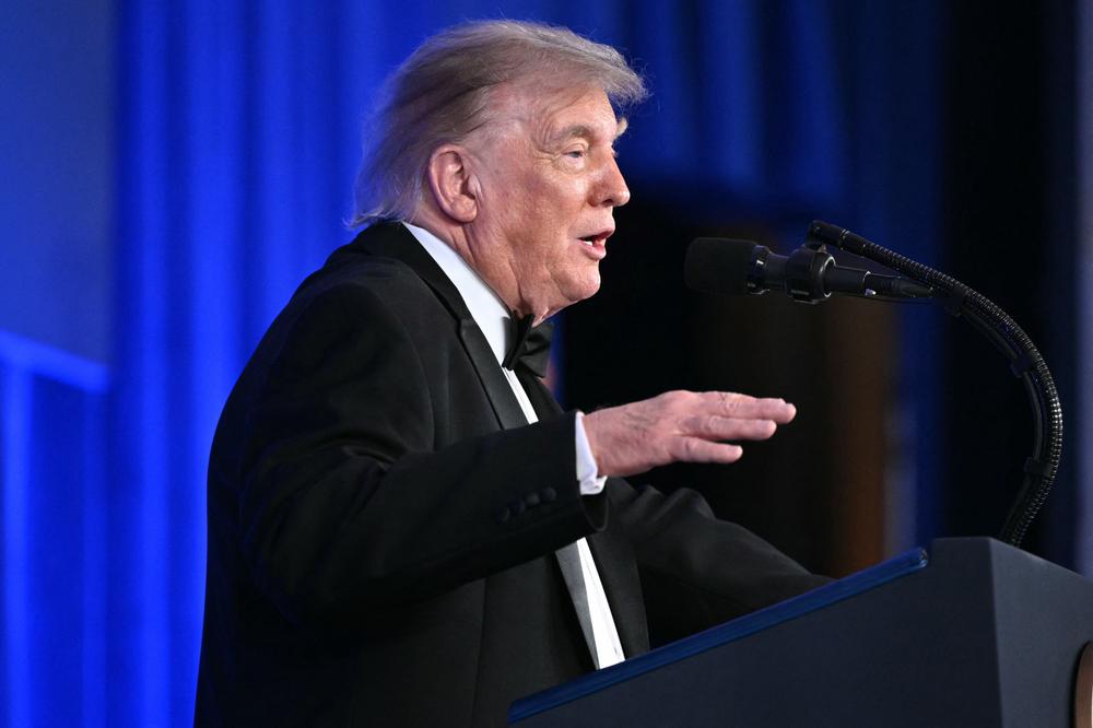 Le président américain Donald Trump, à la Maison Blanche, à Washington, le 24 juillet 2026. - MANDEL NGAN/AFP
