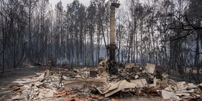 Incendies en Gironde : au Porge, le long de l’« avenue de la désolation », de nombreuses maisons ont brûlé