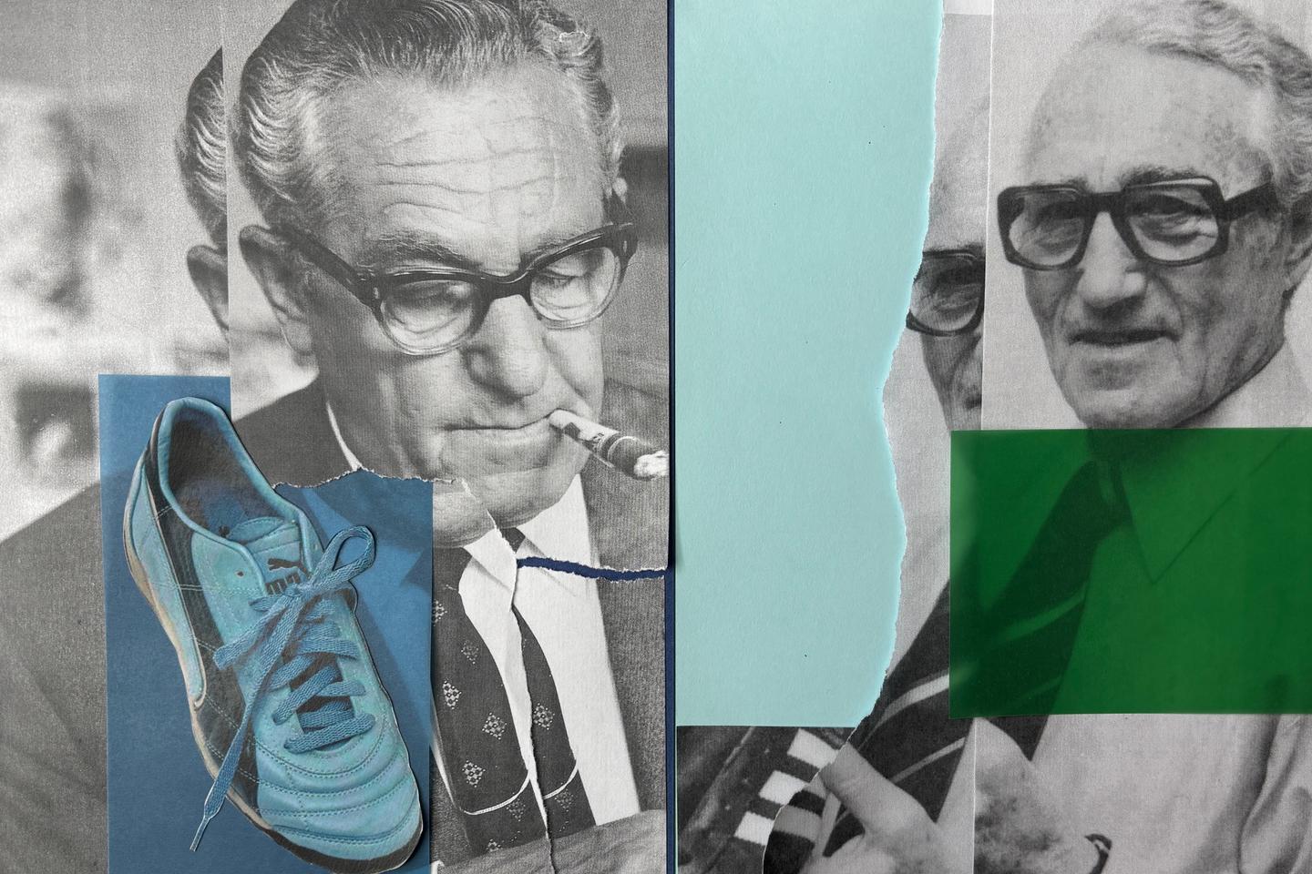 Adolf and Rudolf Dassler, the Cain and Abel of sports shoes