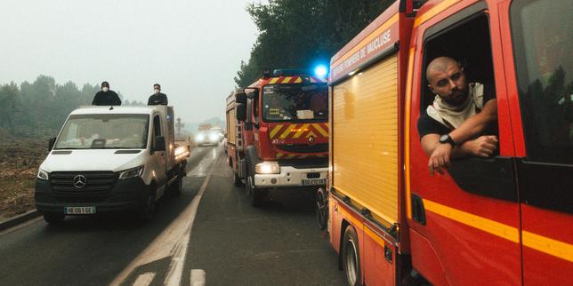 Incendie en Gironde : à Cestas et à Marcheprime, sur les avant-postes qui défendent Bordeaux