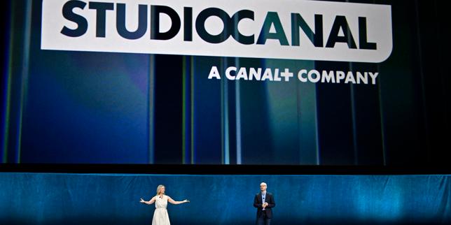 Anna Marsh, la directrice générale de StudioCanal, lors du CinemaCon 2026, à Las Vegas (Nevada).