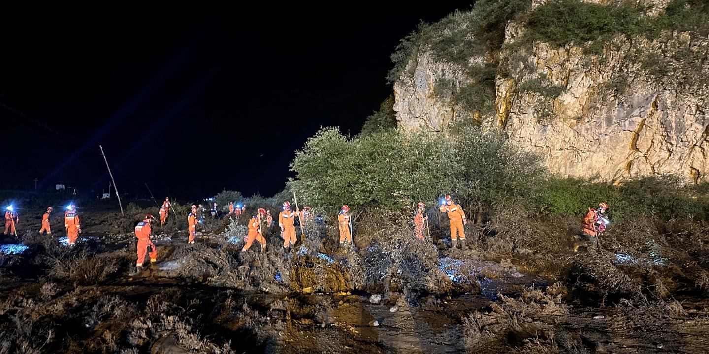 En Chine, le bilan de la crue soudaine dans le nord-ouest du pays s’alourdit, passant à 25 morts
