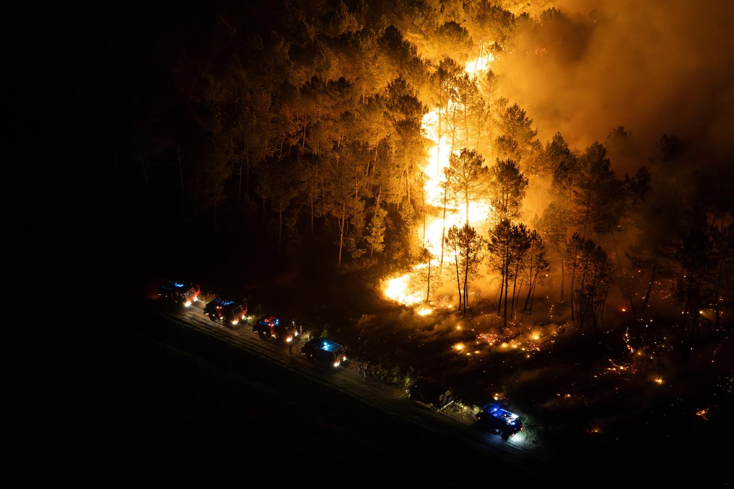Carte des incendies en Gironde : comparez la surface de forêt brûlée avec la taille de votre ville