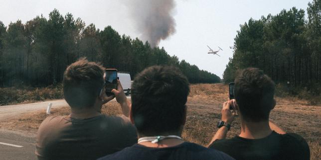 EN DIRECT, incendies : l’immense feu en Gironde « toujours stabilisé », une reprise de feu « fixée » en forêt de Fontainebleau