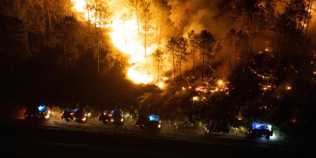 En vidéo : comment a évolué l’incendie en Gironde depuis une semaine ?
