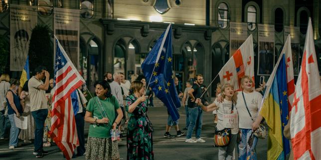 En Géorgie, le plus long mouvement de contestation de l’histoire du pays, vitrine de la résistance : « On défend notre avenir européen »
