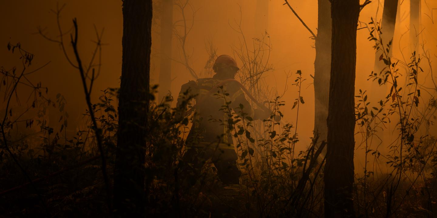 Incendies : situation compliquée en France, légère amélioration en Gironde