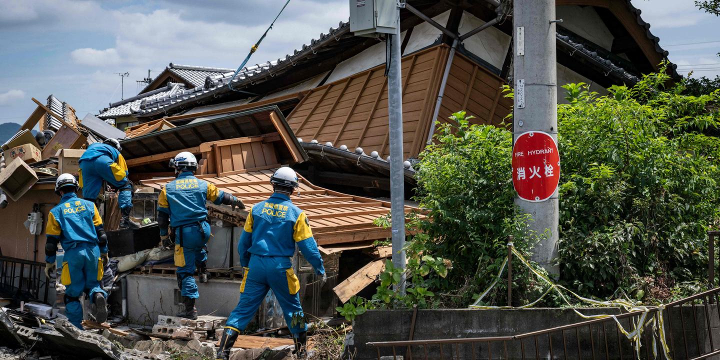 Séisme au Japon : au moins 34 morts, la chaleur accable les rescapés