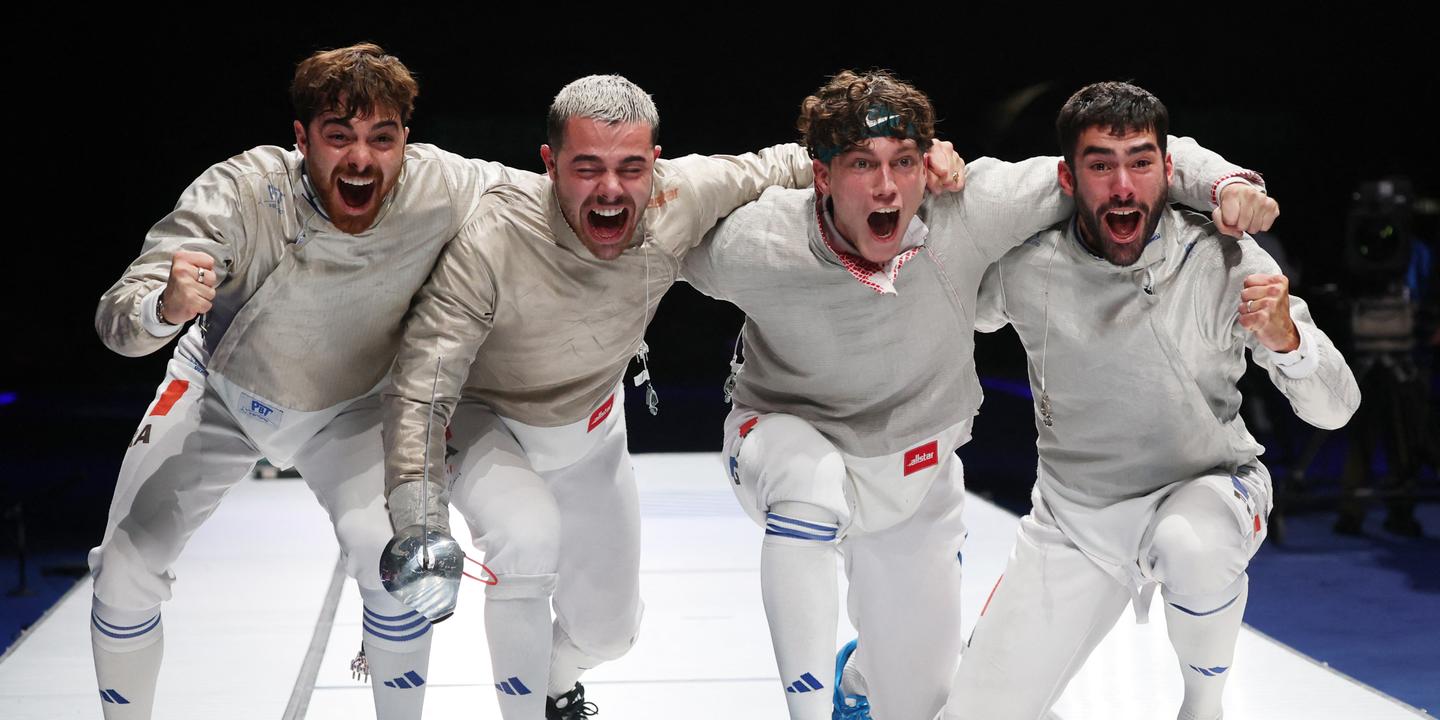 Sabreurs français champions du monde par équipes, fin heureuse