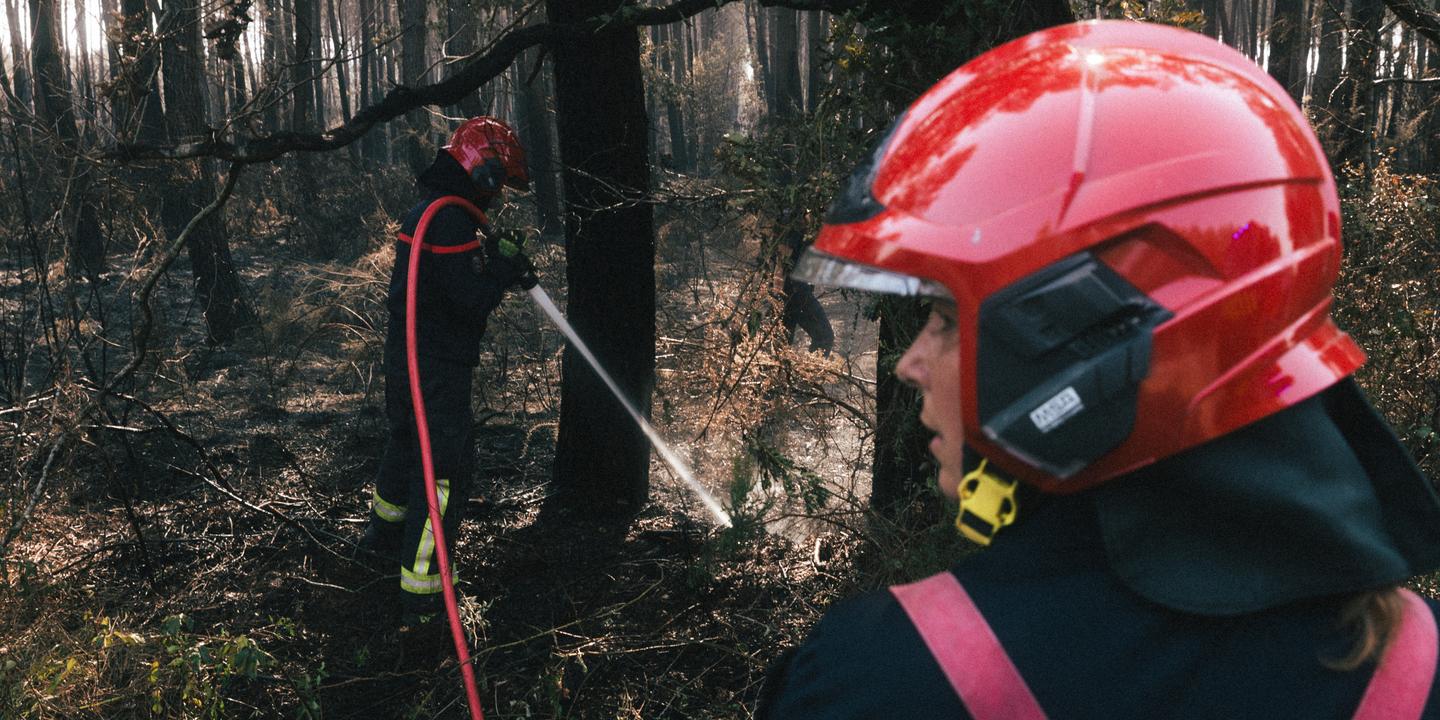Incendies en Gironde : le feu stabilisé mais pas fixé, selon Nunez