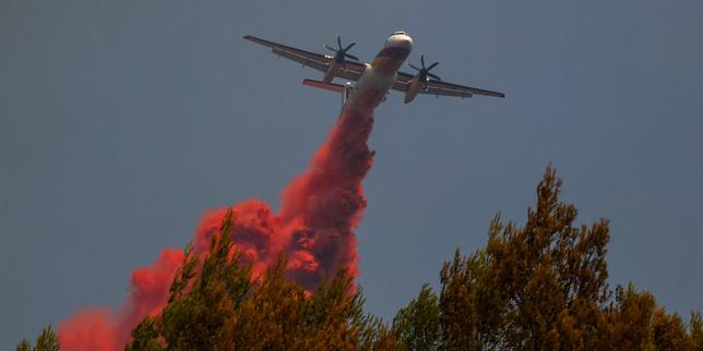 France wildfires stop spreading but still not under control