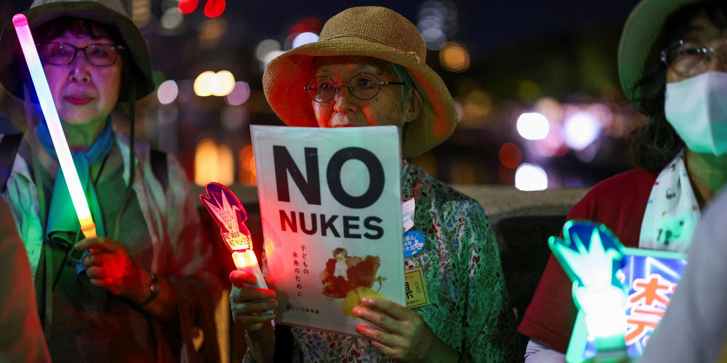 Au Japon, débats tendus sur l’arme nucléaire, en pleine commémoration d’Hiroshima et de Nagasaki