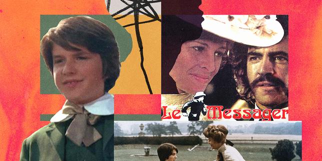 Dominic Guard dans «&nbsp;Le&nbsp;Messager&nbsp;», avec Julie Christie et Alan Bates, Palme d’or au Festival de Cannes en&nbsp;1971. En bas, le réalisateur Joseph Losey, la même année, sur la Croisette.