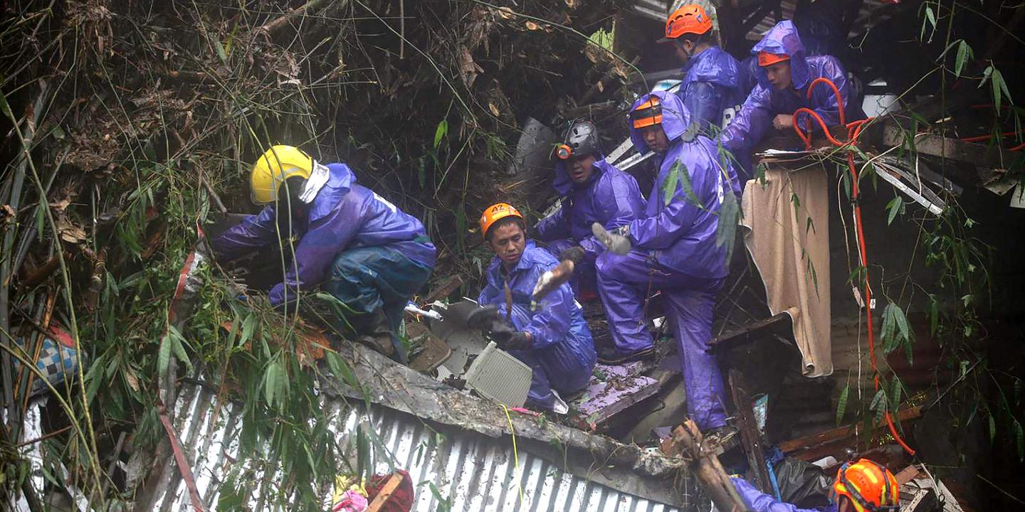 Aux Philippines, des pluies torrentielles font au moins treize morts
