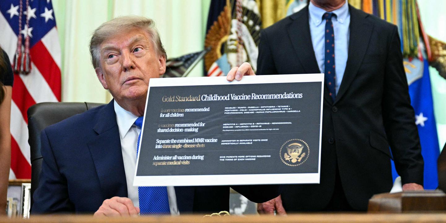 Aux Etats-Unis, Donald Trump relance son offensive contre la vaccination