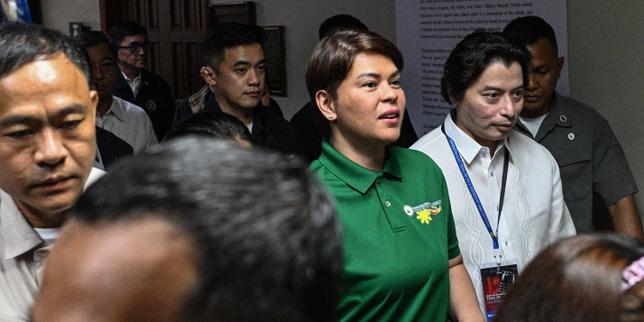 Aux Philippines, la vice-présidente, Sara Duterte, inculpée pour « menaces » contre le président Ferdinand Marcos Jr