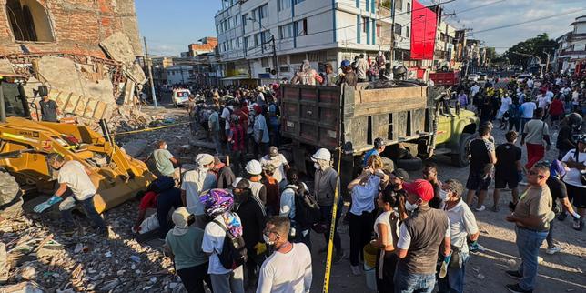 VIDEO Colombie : les images du séisme qui a fait au moins 132 morts
