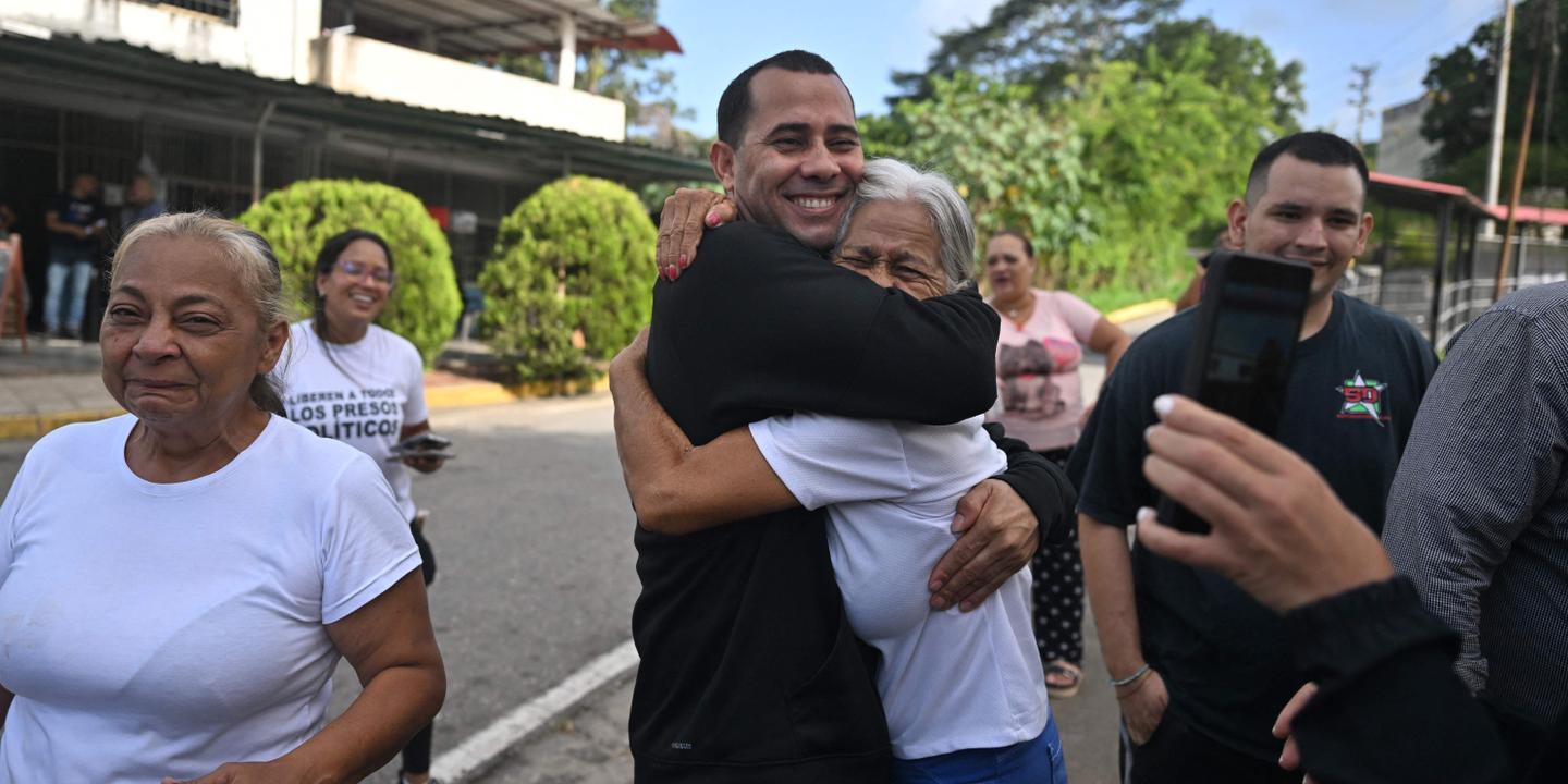Venezuela : libération de prisonniers politiques, premières images