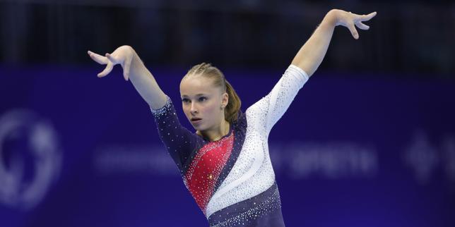 Euro de gymnastique : la jeune Elena Colas offre à la France sa première médaille sur le concours général depuis 2019