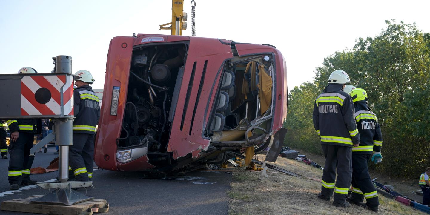 Hongrie : 12 morts dans un accident de car immatriculé en Pologne