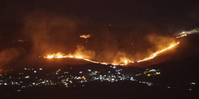 « Toute la région s’est retrouvée éclairée par les flammes » : les habitants du sud du Liban vivent dans la peur des frappes israéliennes et des incendies qu’elles provoquent