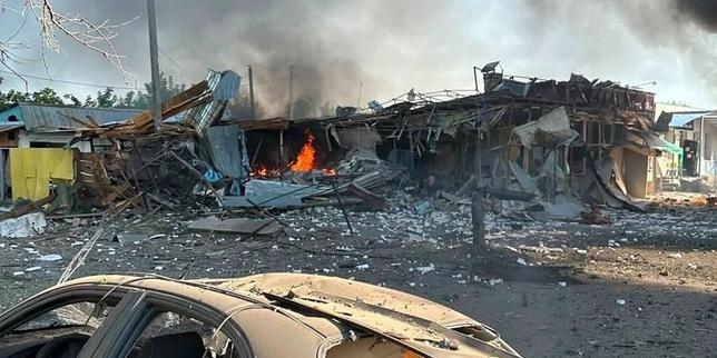 EN DIRECT, guerre en Ukraine : dix morts dans une attaque de missiles russes sur l’oblast de Kharkiv ; Moscou ciblée par plus de 630 drones ukrainiens, selon son maire