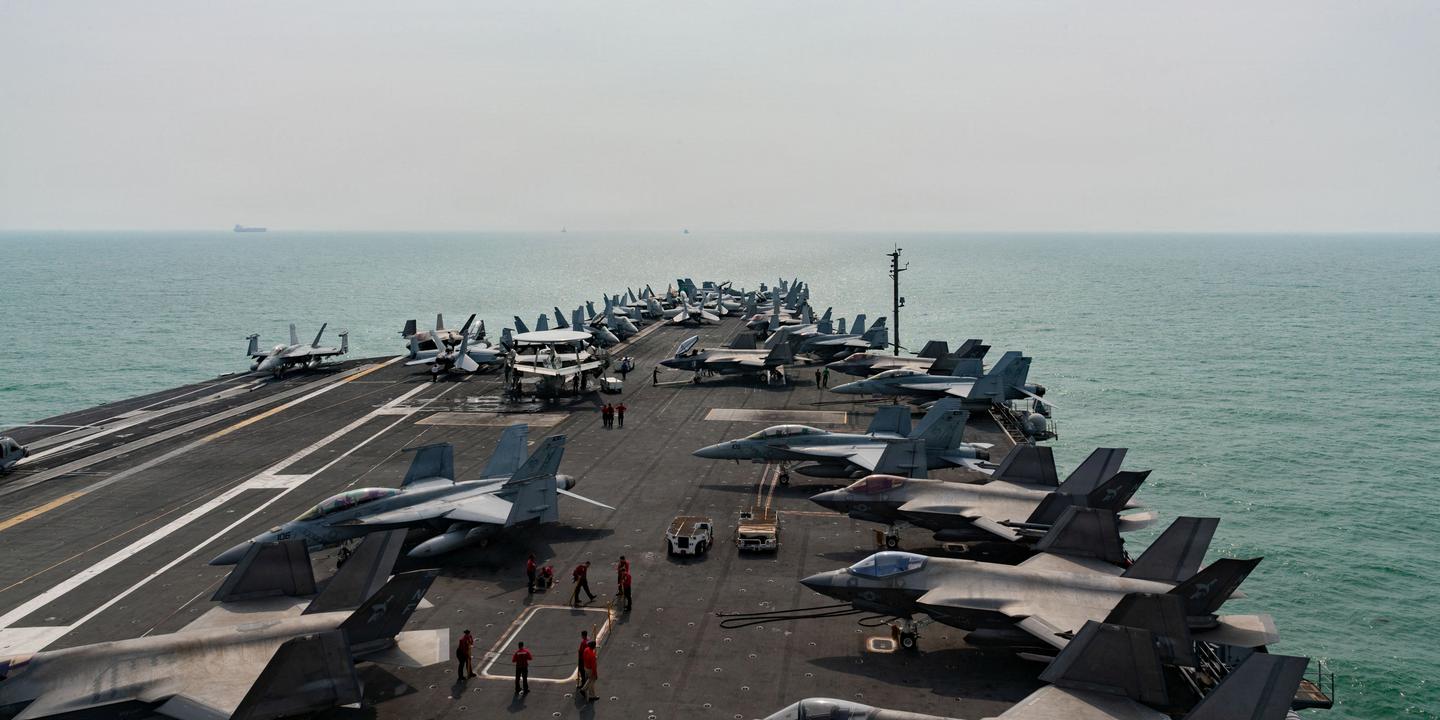 Un nouveau porte-avions américain, l’USS « George-Washington », est arrivé au Moyen-Orient