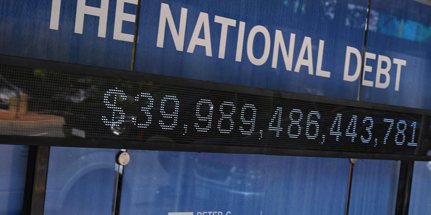 La dette publique américaine dépasse pour la première fois les 40 000 milliards de dollars