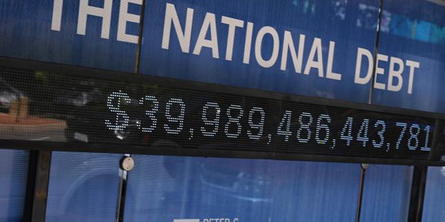 For the first time, US public debt exceeds $40,000 billion