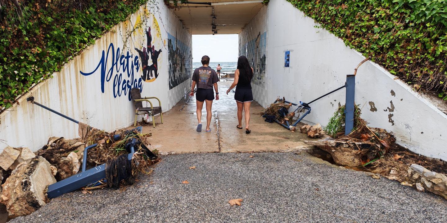 En Espagne, de violentes pluies font au moins onze blessés dans le nord-est du pays
