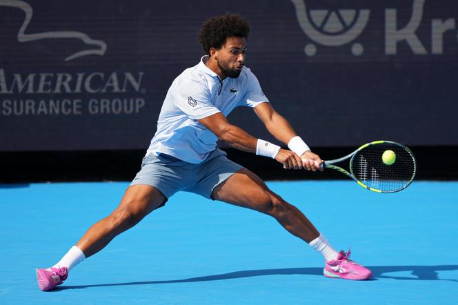 Arthur Fils durant la finale du Masters 1000&nbsp;de Cincinnati (Ohio), le 23&nbsp;ao&ucirc;t 2026. - DYLAN BUELL/AFP