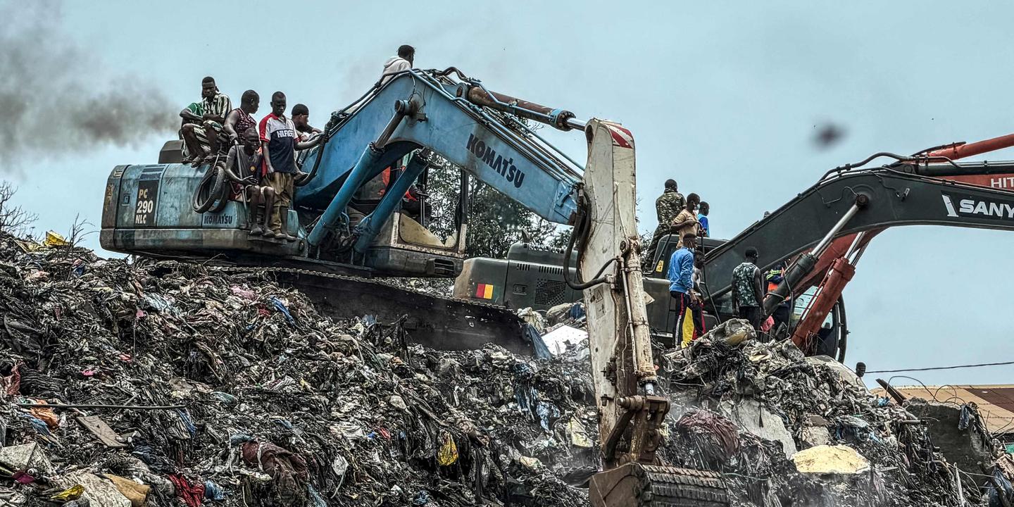 Guinée : 30 morts dans l’éboulement d’une décharge à Conakry après de fortes pluies