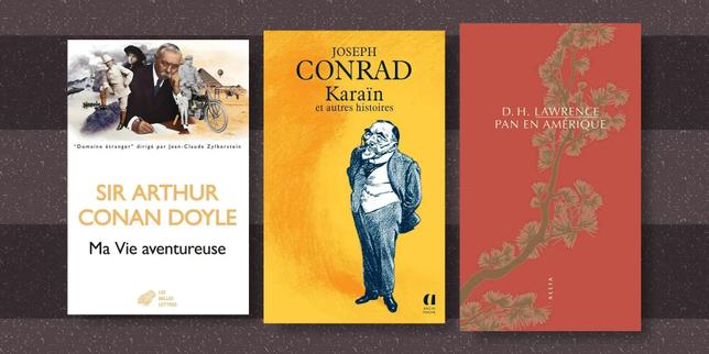 La chronique poches de François Angelier : trois grands Britanniques, Arthur Conan Doyle, Joseph Conrad et D. H. Lawrence
