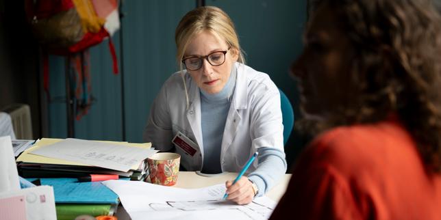 Léa Drucker, dans «&nbsp;La Vie d’une femme&nbsp;», de Charline Bourgeois-Tacquet.