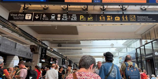 Le trafic interrompu à la gare Montparnasse après une « panne d’installation électrique »