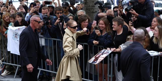 'Céline Dion's arrival in Paris rekindles a sense of national unity in France'