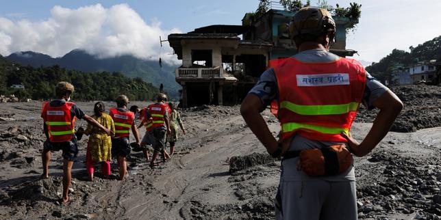Nepal floods: Number of missing jumps to over 2,000