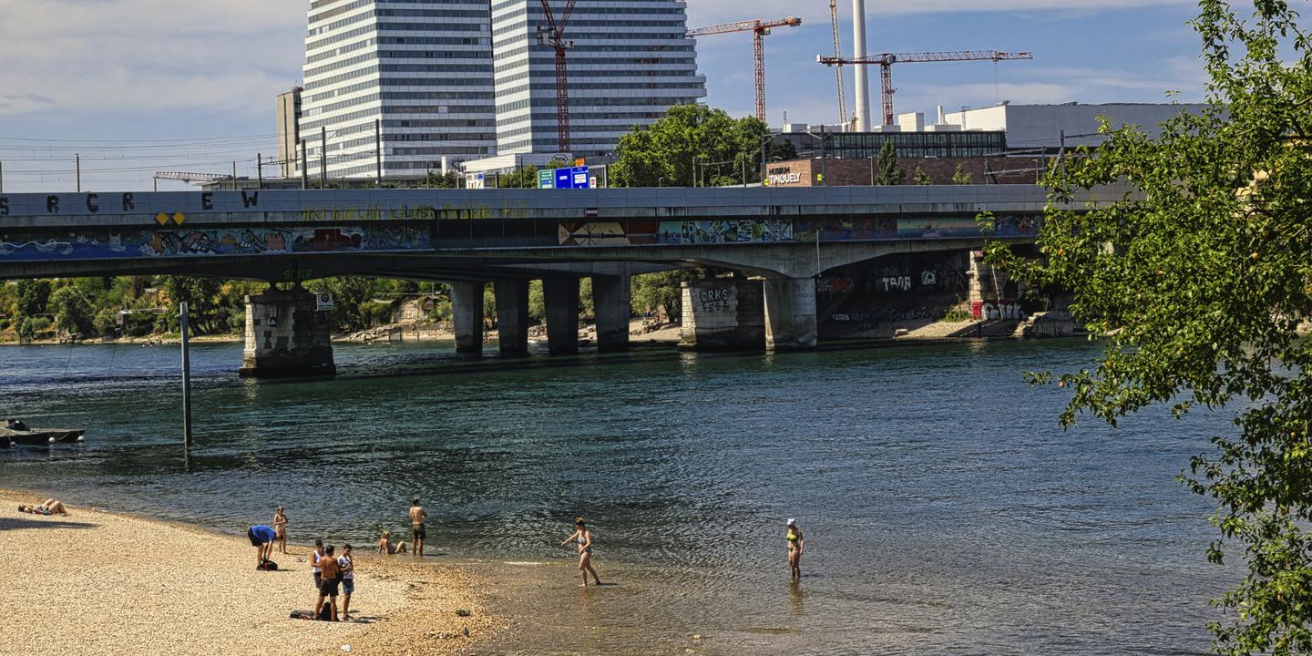 Sécheresse : l’économie suisse fragilisée par le niveau historiquement bas du Rhin