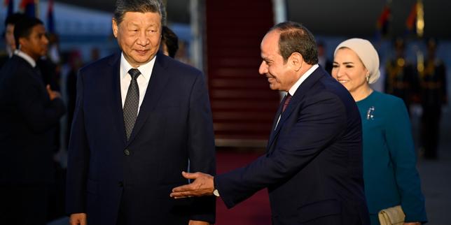 China's Xi criticizes US actions in the Middle East during Cairo trip
