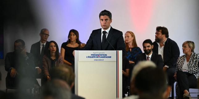 Gabriel Attal dévoile une équipe de campagne présidentielle sans poids lourds politiques mais avec de « nouveaux visages »
