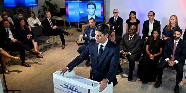 Présidentielle 2027 : Gabriel Attal présente son équipe de campagne, avec Céline Géraud comme responsable de la communication