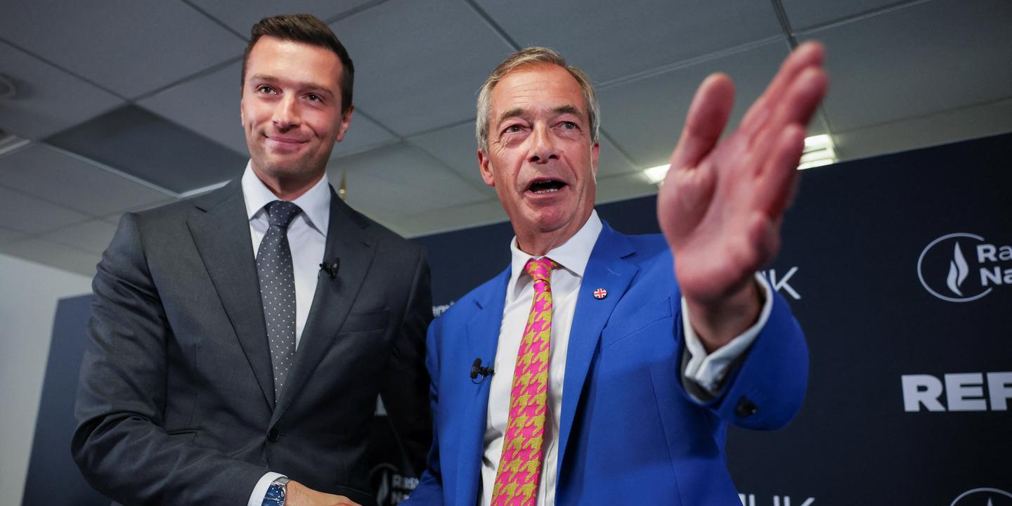 Jordan Bardella soutient son allié britannique Nigel Farage, fragilisé par des soupçons de financements irréguliers